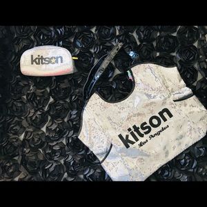 Kitson Handbag & Makeup Bag